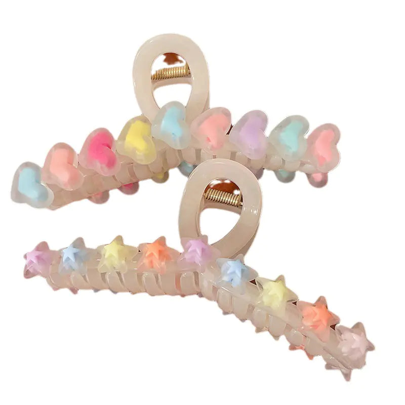 Love Star Hair Clip - Fashionable Simple Accessory